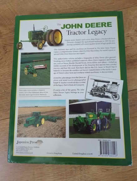 Photo of free John deere tractor book (Shippon OX13) #2