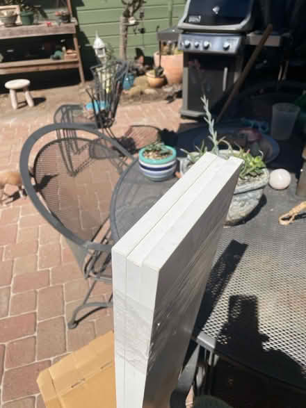 Photo of free White shelf boards (Bancroft Middle School SL) #3