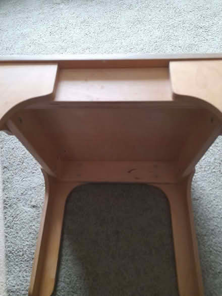 Photo of free Small Ikea Wooden side table (Warden Hill GL51) #2