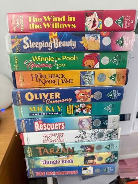 Photo of free Stack of Disney VHS tapes (Marshalswick AL1) #1