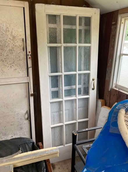 Photo of free Two glazed wooden doors, internal but would suit sheds... (Rooksmoor GL5) #2