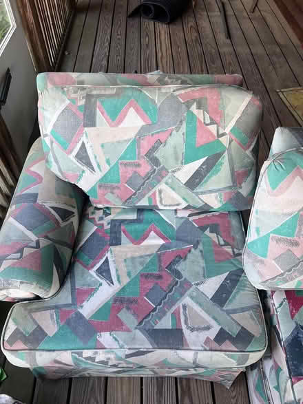 Photo of free Outdoor couch (Groton, MA) #2