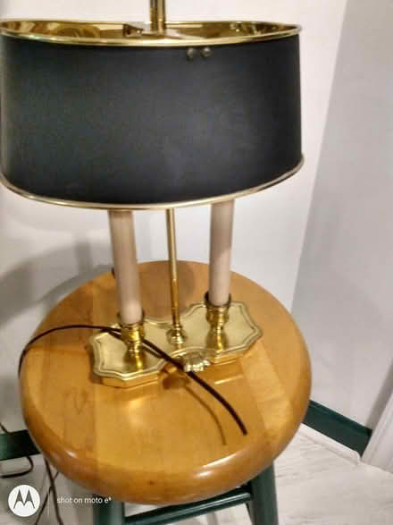 Photo of free Brass desk lamp (Ellicott City, Turf Valley) #1