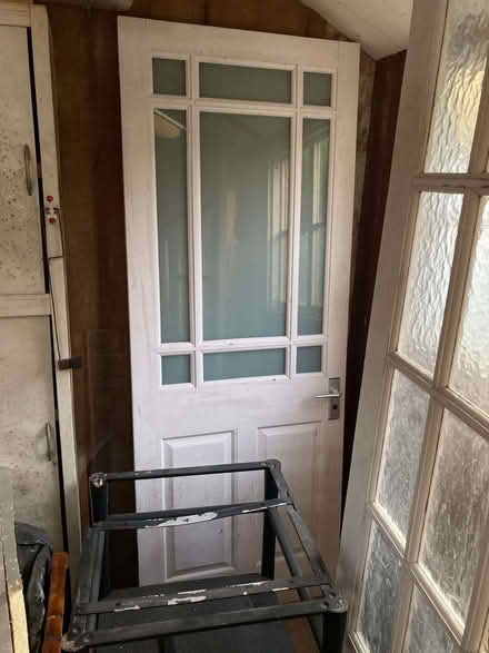 Photo of free Two glazed wooden doors, internal but would suit sheds... (Rooksmoor GL5) #3