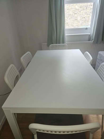 Photo of free Dining table set with 6 chairs (Wandsworth SW18) #1