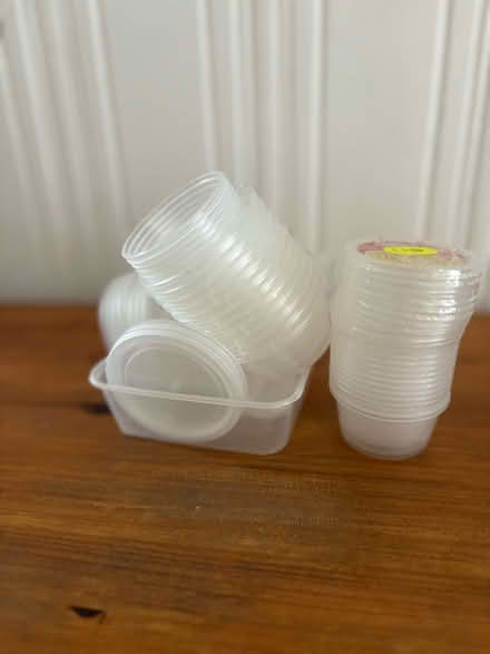 Photo of free Very Small Round Tubs with lids (Goldington MK41) #2