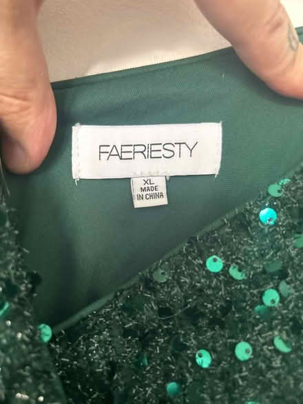 Photo of free Green sequins long dress (Mossend ML4) #2