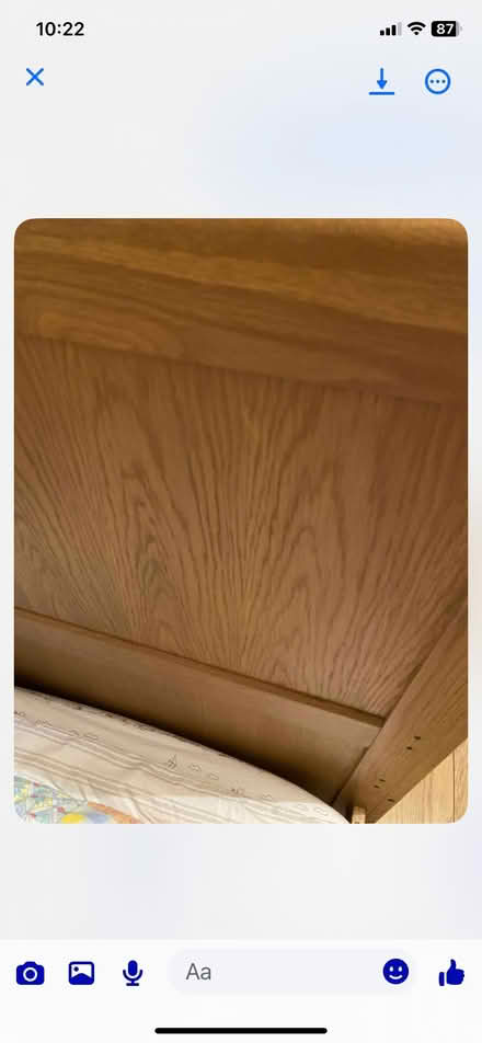 Photo of free Wooden cotbed (Tranent EH33) #2