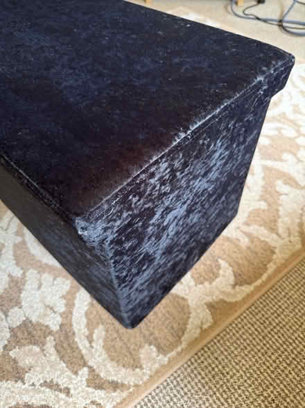 Photo of free Crushed Velvet Ottoman Blanket box (Loddon) #4