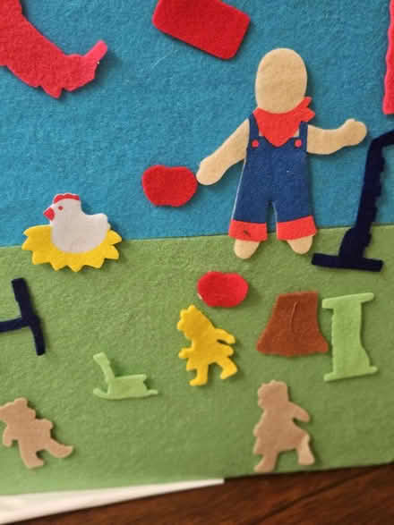 Photo of free Little felt board 12"x12" (Fairfield) #1
