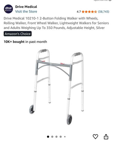 Photo of free Adult sized walker (Windsor Square/Koreatown) #1