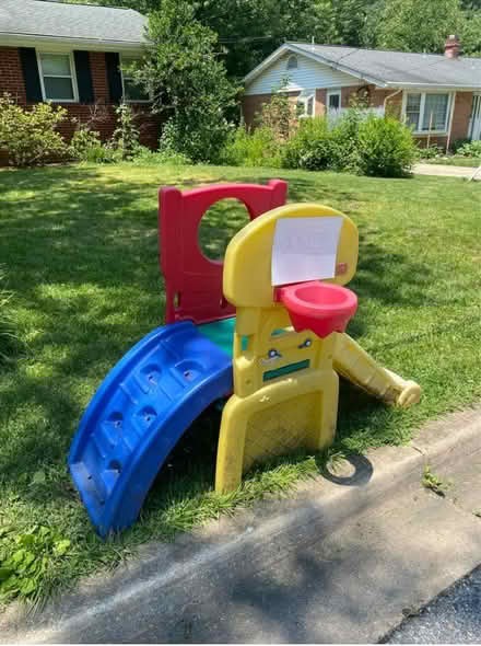 Photo of free Toddler slide (College park MD) #1