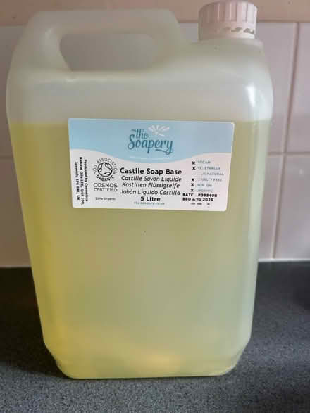 Photo of free 5 litre bottle of Castile soap (East Hull HU9 2) #1