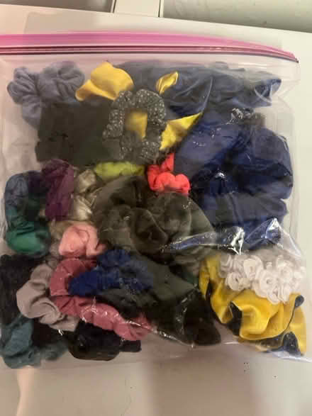 Photo of free Bag of hair scrunchies (Sunnyvale - Ponderosa Park) #2
