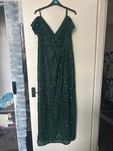 Photo of free Green sequins long dress (Mossend ML4) #1