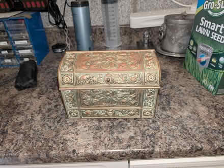 Photo of free Brass letter holder/ornament (AB22) #1