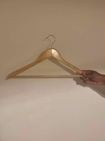 Photo of free Wooden hangers and organisers (EC1N 7AE) #1