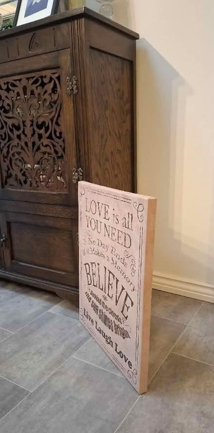 Photo of free Canvas wall hanging (Boughton Monchelsea ME17) #3