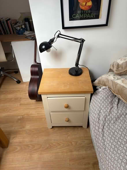 Photo of free Two draw bedside cabinet (Isleworth TW7) #2