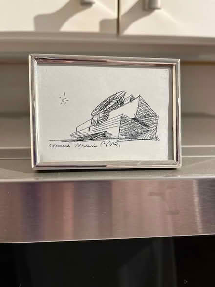 Photo of free Framed sketch of SFMOMA (South Novato near Hamilton) #1
