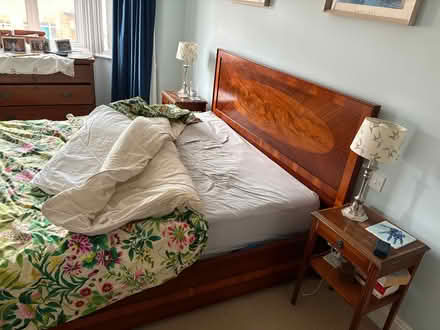 Photo of free Large wood bed (Isleworth TW7) #4