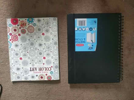 Photo of free Sketchbook & colouring book (Milton PO4) #1