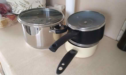 Photo of free Casserole Stainless Steel Pan and 2 Saucepans (Anchorsholme FY5) #1