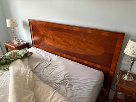 Photo of free Large wood bed (Isleworth TW7) #2