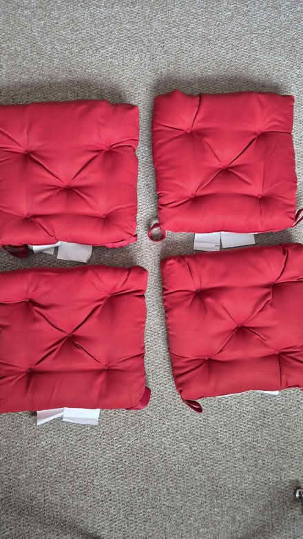 Photo of free New, comfy IKEA seat pads. (Figge's Marsh CR4) #3