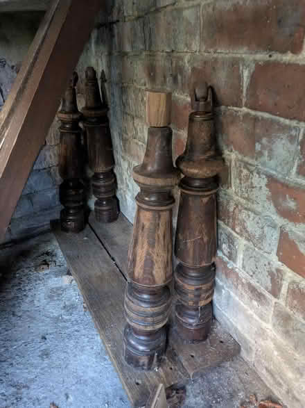 Photo of free Vintage oak table legs (Heaton) #4