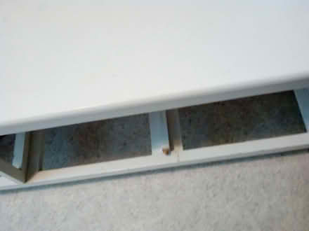 Photo of free White bench (kids sitting height) (Gilmerton EH17) #2