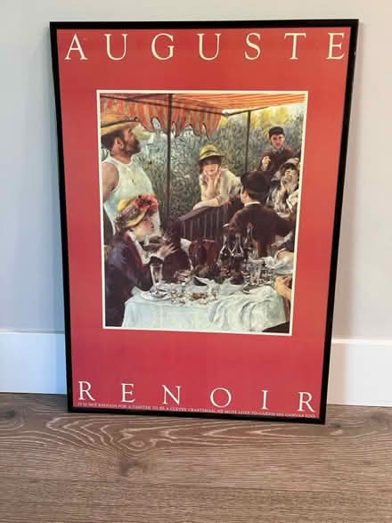 Photo of free Framed poster (Near downtown Walnut Creek) #1
