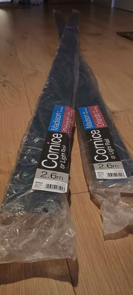 Photo of free Wickes 2.6m kitchen cornice x2 (Stannington S6) #1