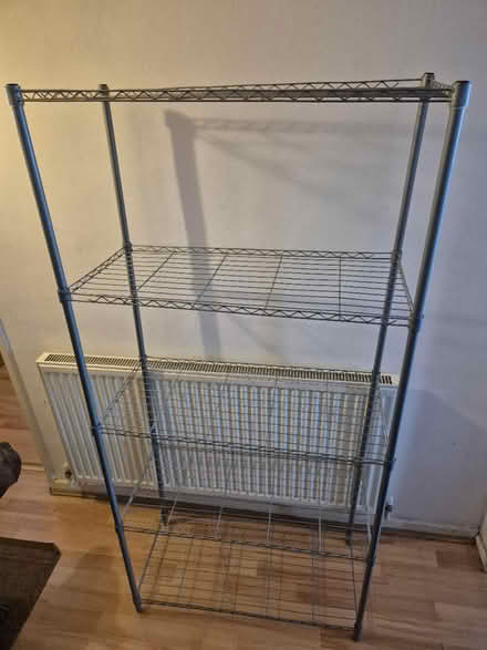 Photo of free 5 tier shelf metal storage rack (Wolverhampton WV10) #1