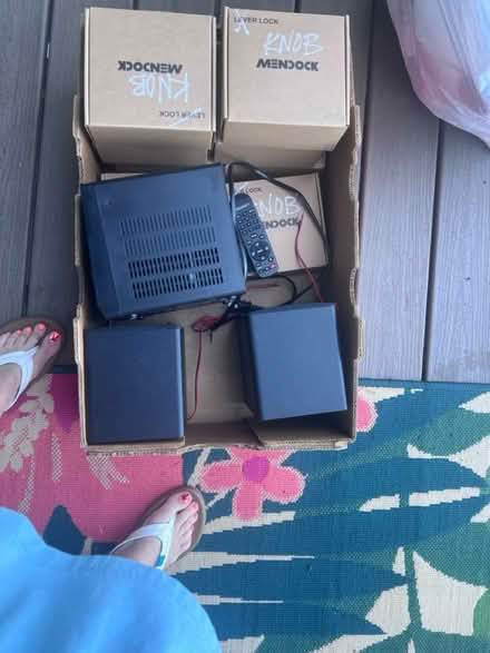 Photo of free stereo with remote & speakers (Chesapeake Beach, MD) #1