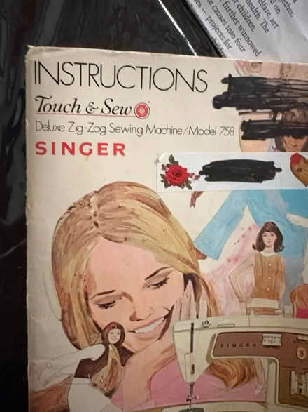 Photo of free Singer sewing machine equipment (Chestnut Point East Condos) #2