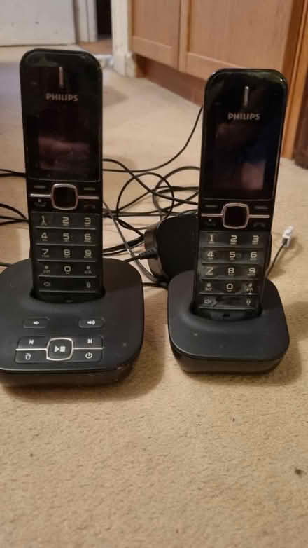 Photo of free Two Philips phones (Upper Wellsway) #1
