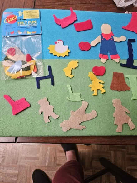 Photo of free Little felt board 12"x12" (Fairfield) #2