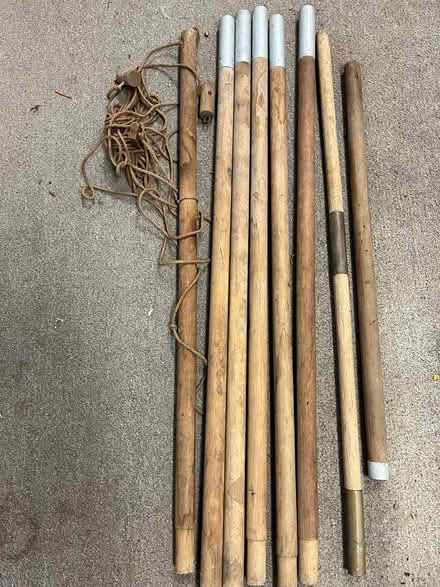 Photo of free Wooden tent poles (Nr Bridport DT6) #1