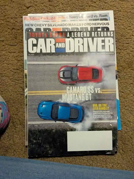 Photo of free Car and Driver (Baltimore area) #1