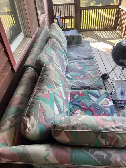 Photo of free Outdoor couch (Groton, MA) #1