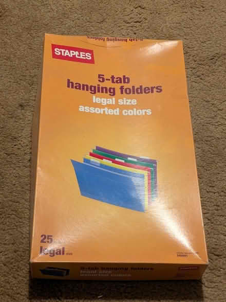 Photo of free Legal hanging folder (Baltimore area) #1