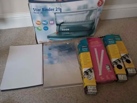 Photo of free Binding machine (Shefford SG17) #1