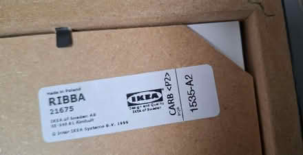 Photo of free Ikea 'Ribba' black box frame (Boughton Monchelsea ME17) #2