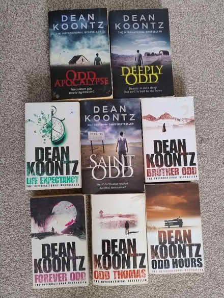 Photo of free Dean Koontz books (Walderslade Bottom ME5) #1