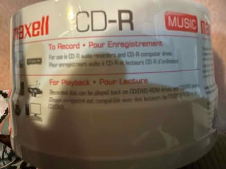 Photo of free Maxell CD-R 80 Minutes (700MB) (Davis Square, Somerville) #2