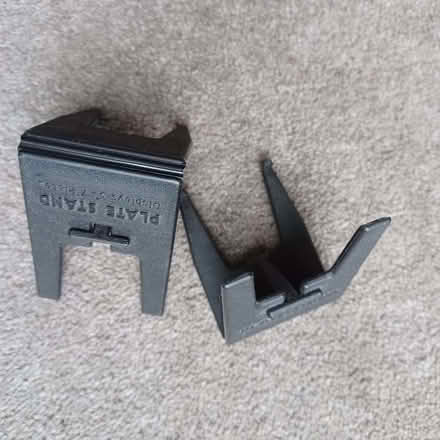 Photo of free 2 stands for displaying small plates size 3 - 7 inches (Summertown OX2) #1