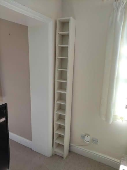 Photo of free Tall White Shelving Unit (Tonbridge TN9) #1