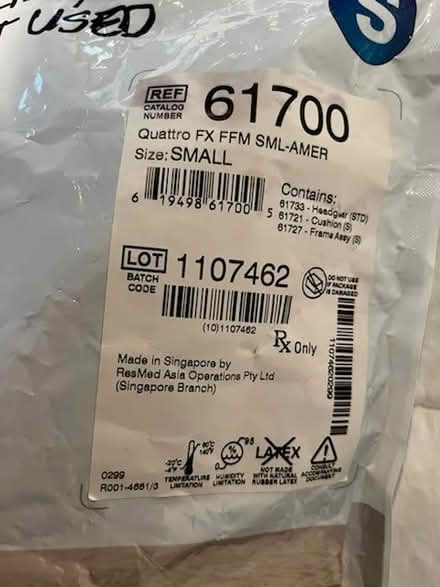 Photo of free CPAP Mask (Wallingford) #1