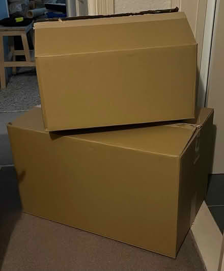Photo of free Two large sturdy boxes (Bromley BR2) #1